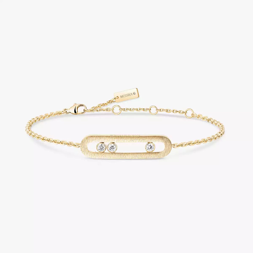 Messika Move Classique Ciselé Diamond Bracelet
